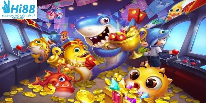 Bắn cá Xèng có đồ hoạ và âm thanh hấp dẫn