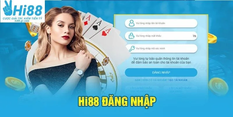 Truy cập vào tài khoản chọn nạp tiền HI88